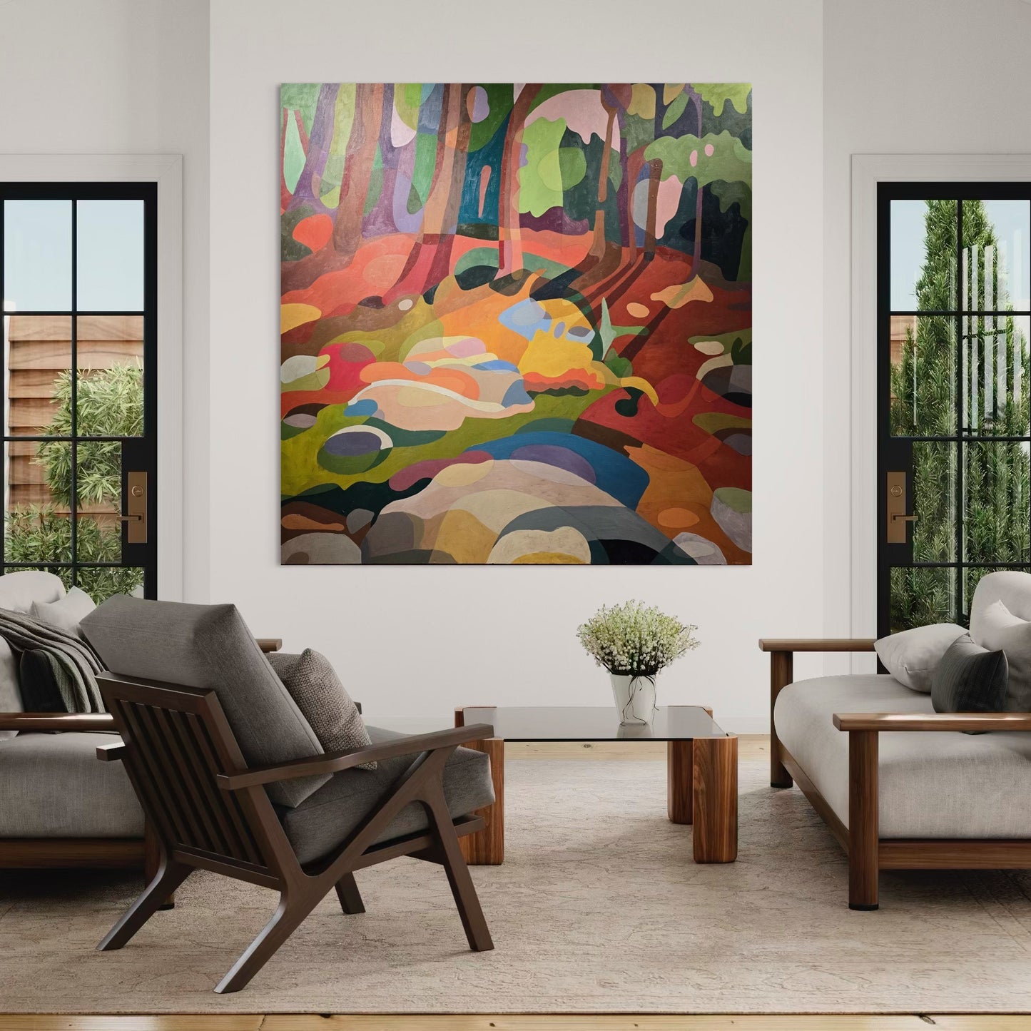 Lennart Samor 170x170 cm