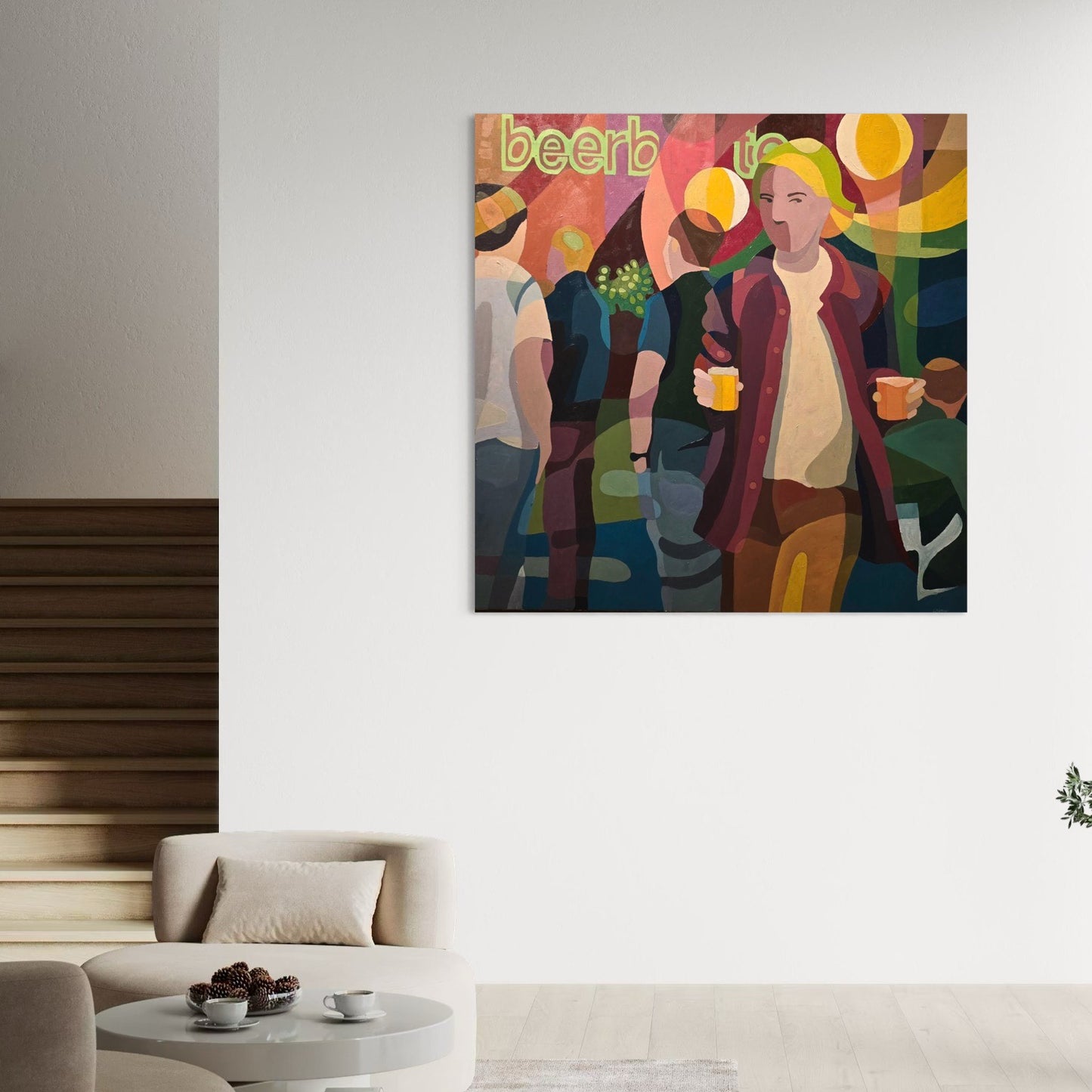 Lennart Samor 100x100 cm