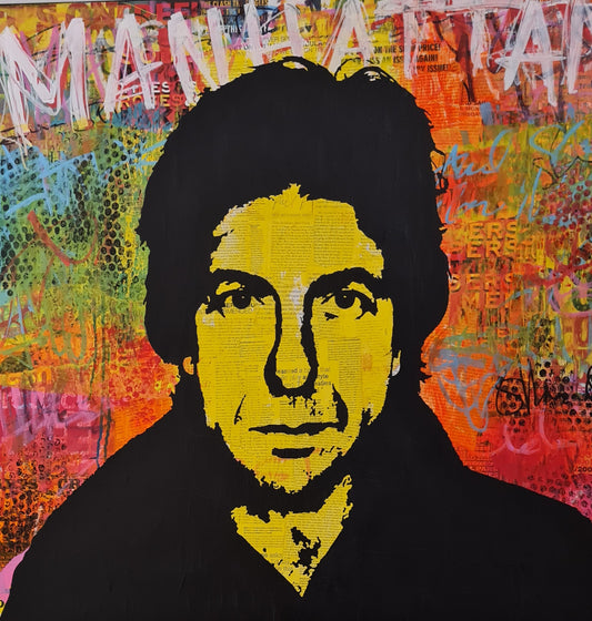 Ronnie Klenfeldt, Leonard, 80 x 80 cm