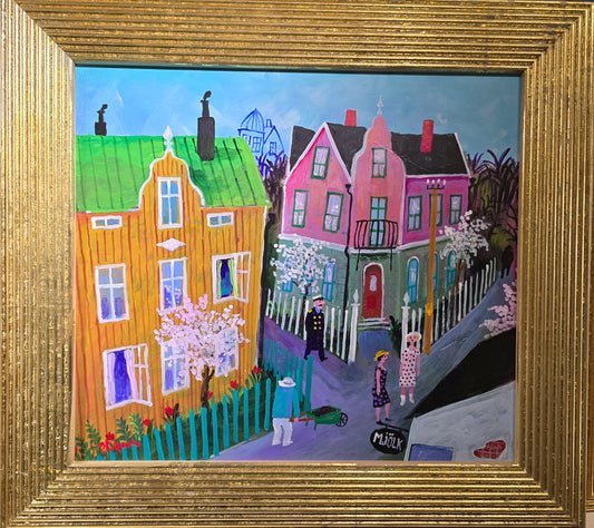 Anders Hultman, Patrullering, 57 x 53 cm