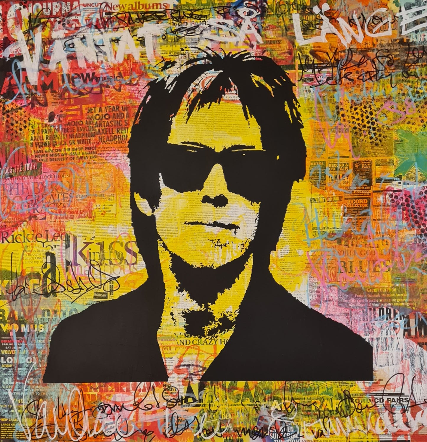 Ronnie Klenfeldt, "Per", 100 x 100 cm