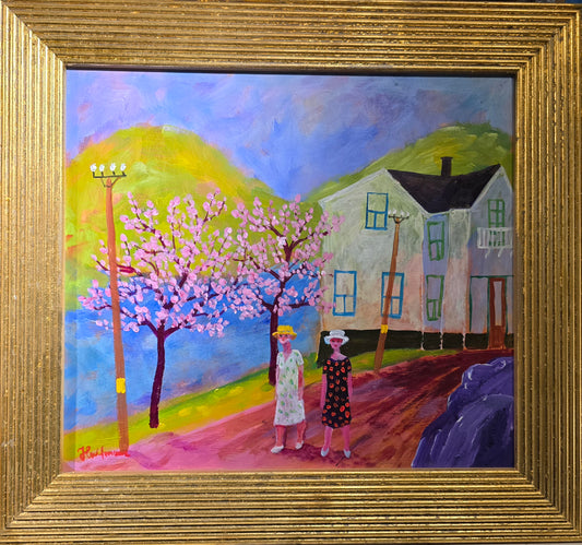Anders Hultman, Systrar, 57 x 53 cm