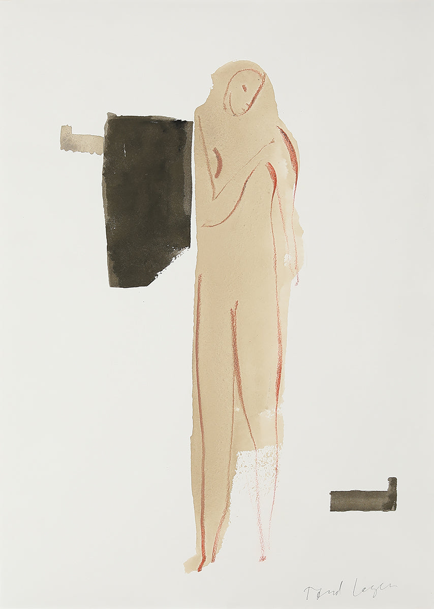 Tord Lager, Oil on paper, 40 x 50 cm
