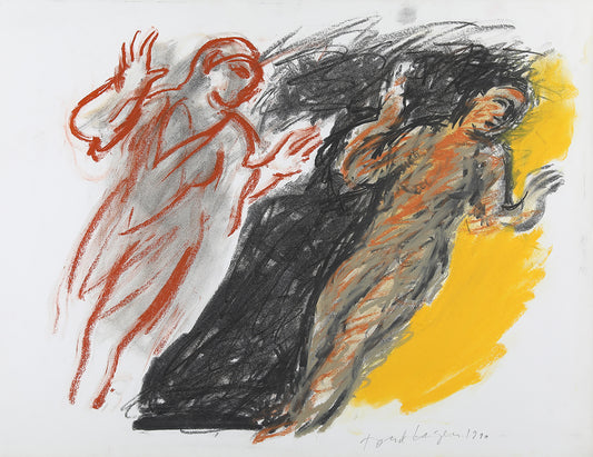 Tord Lager, two in a move, 56 x 50 cm