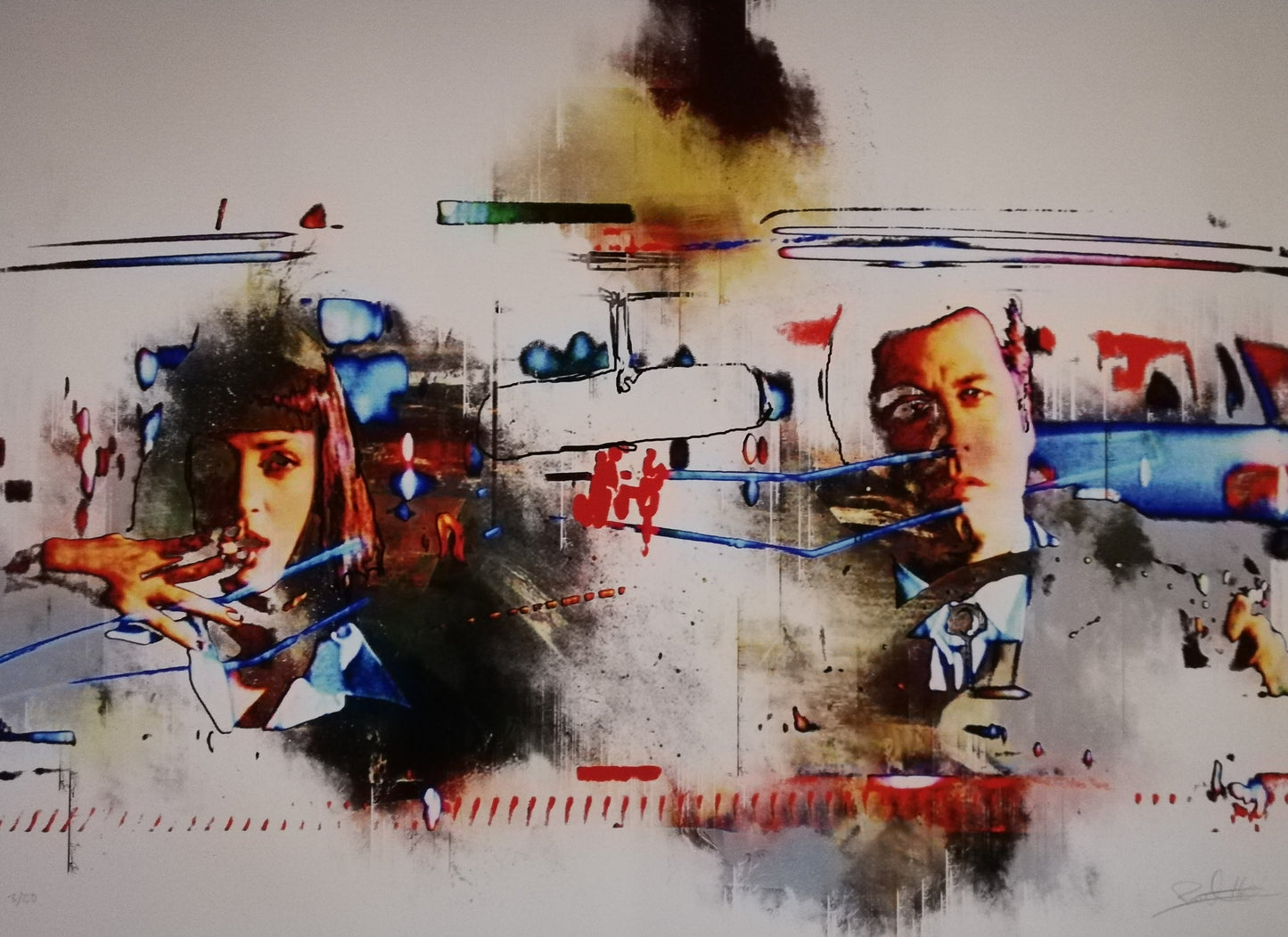 Robert Hilmersson, Pulp fiction, 65 x 45 cm